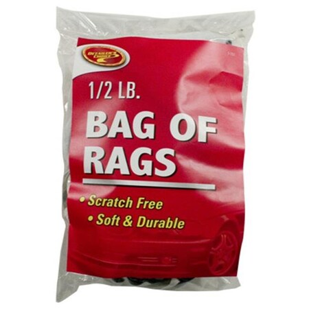 Clean Rite Clean Rite 2-252 .5 lbs. Bag Of Rags 157595